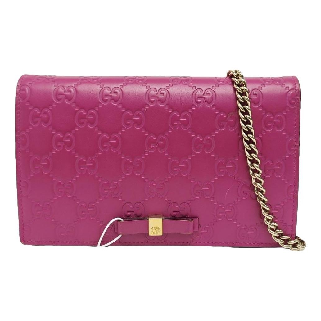 Leather handbag