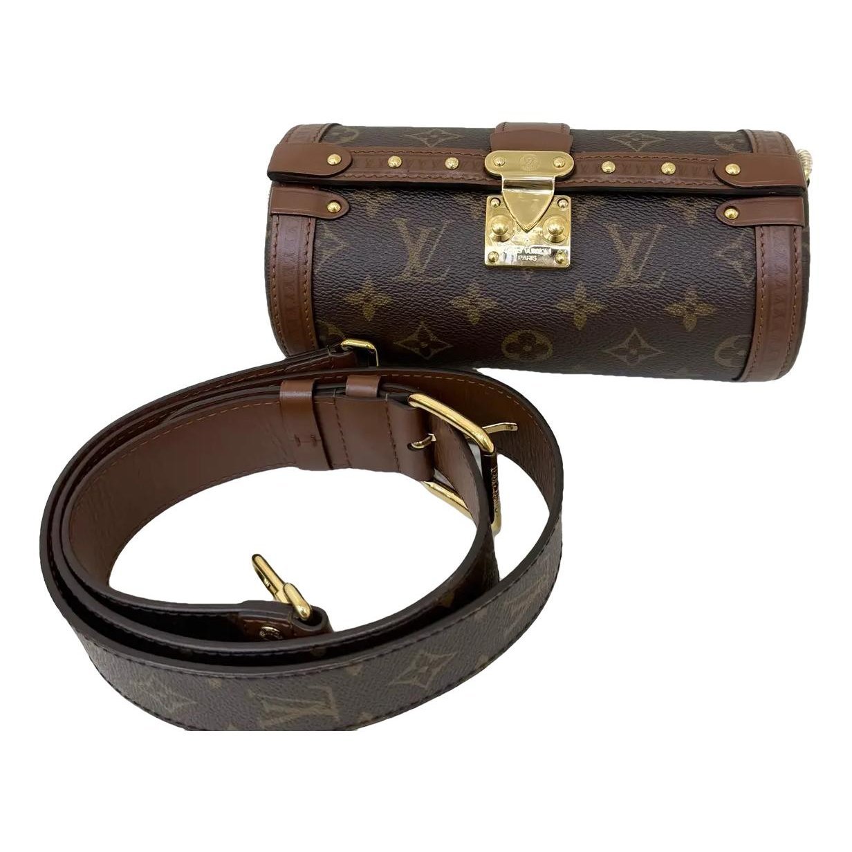 Papillon Trunk vinyl crossbody bag