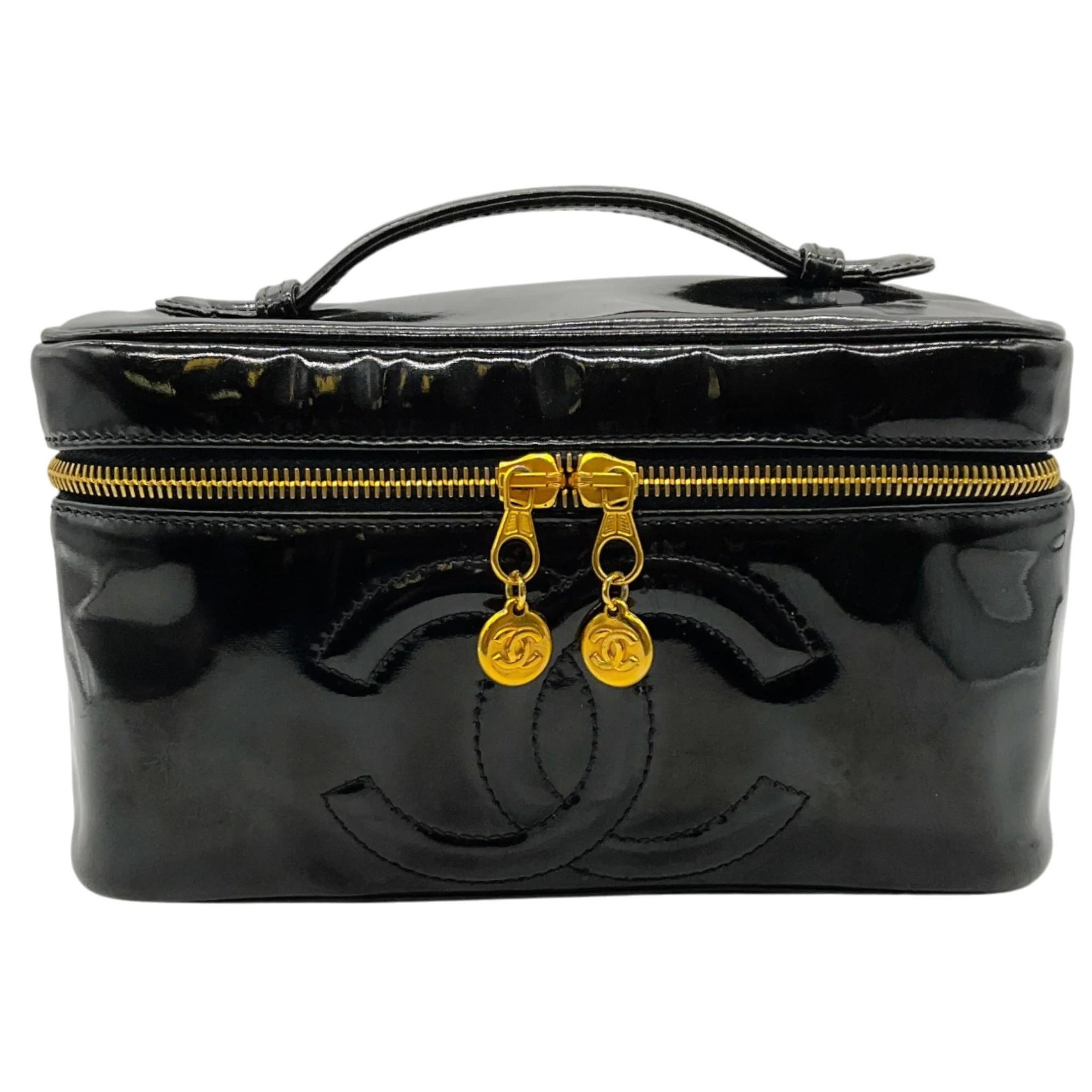 Patent leather bag
