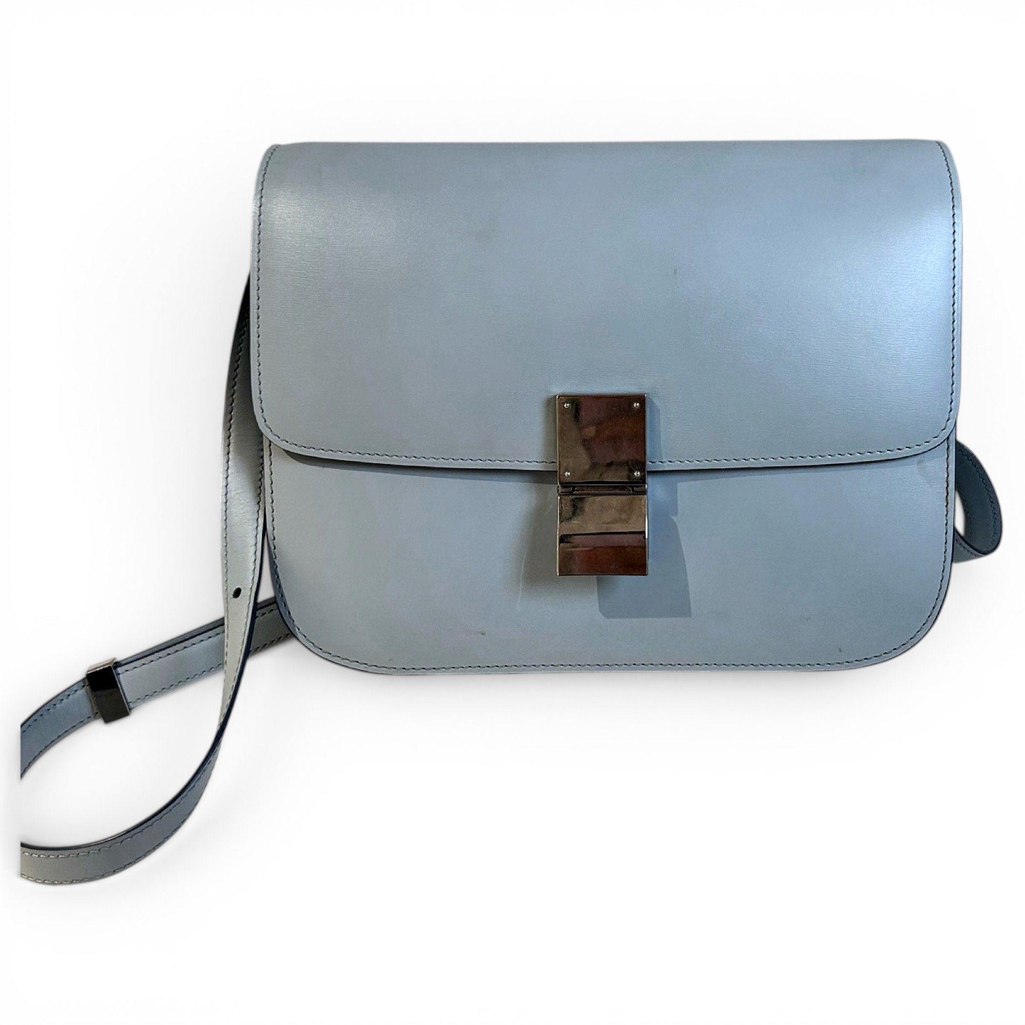 Classic leather handbag