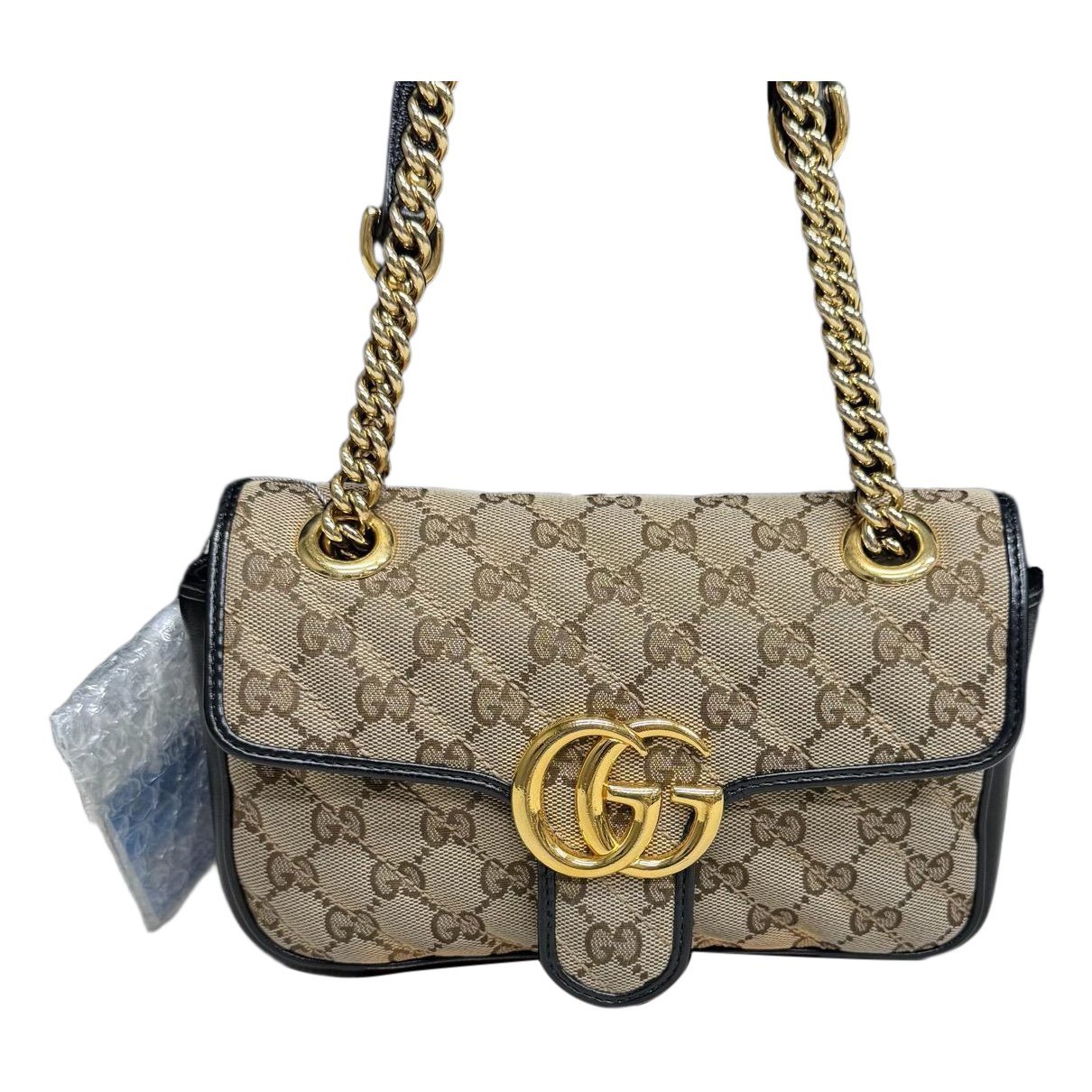 GG Marmont Flap leather crossbody bag