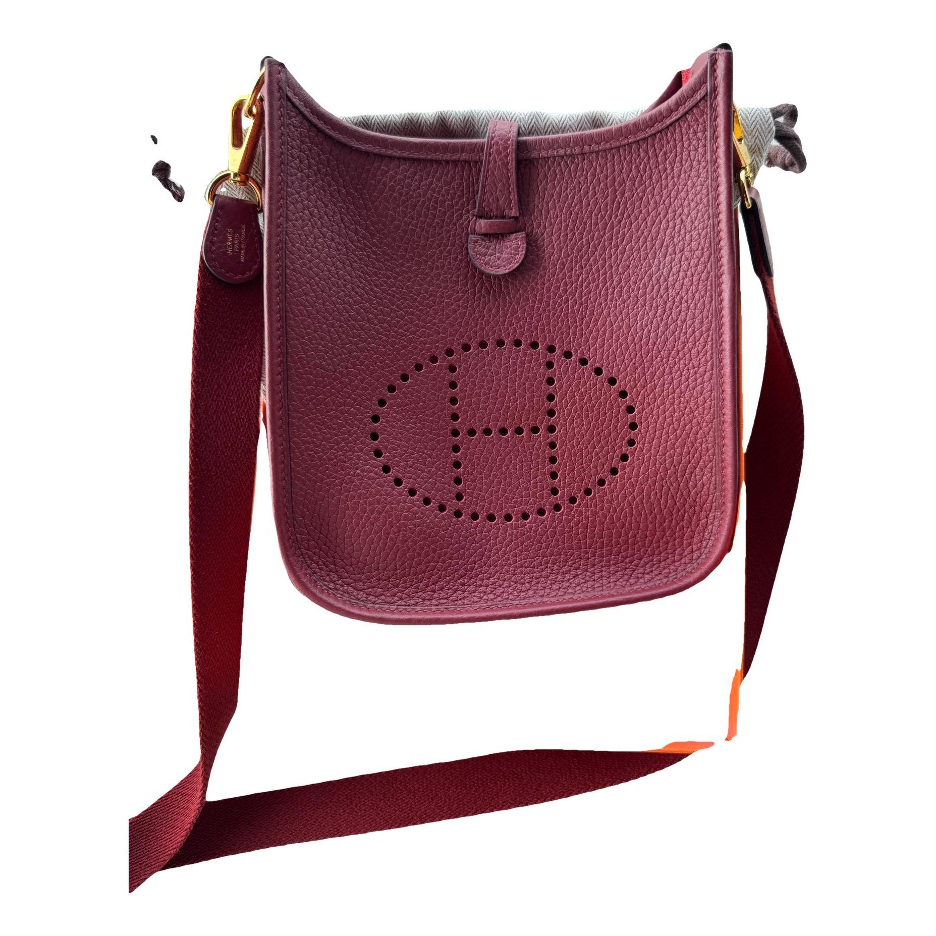 Evelyne leather crossbody bag