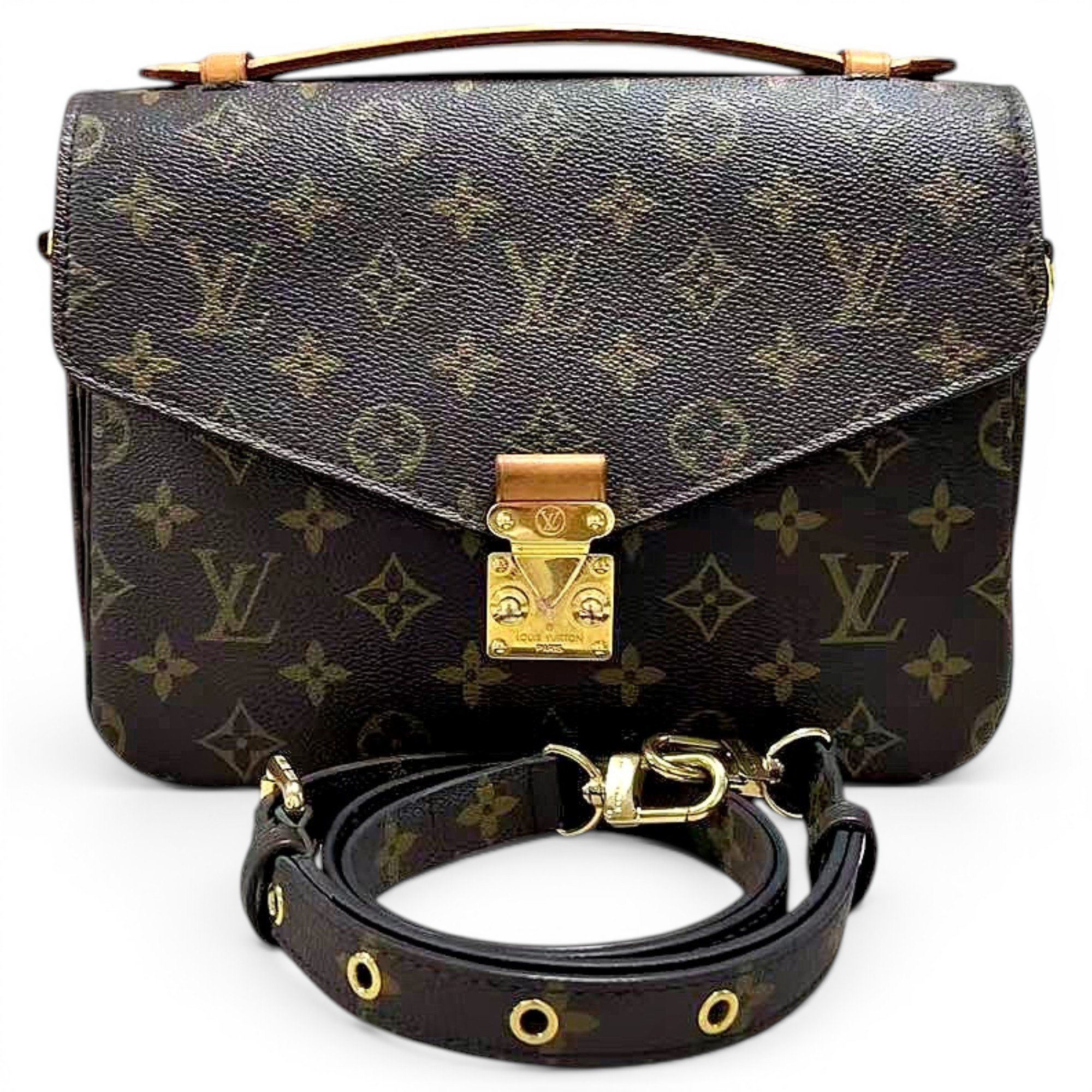 Metis leather handbag