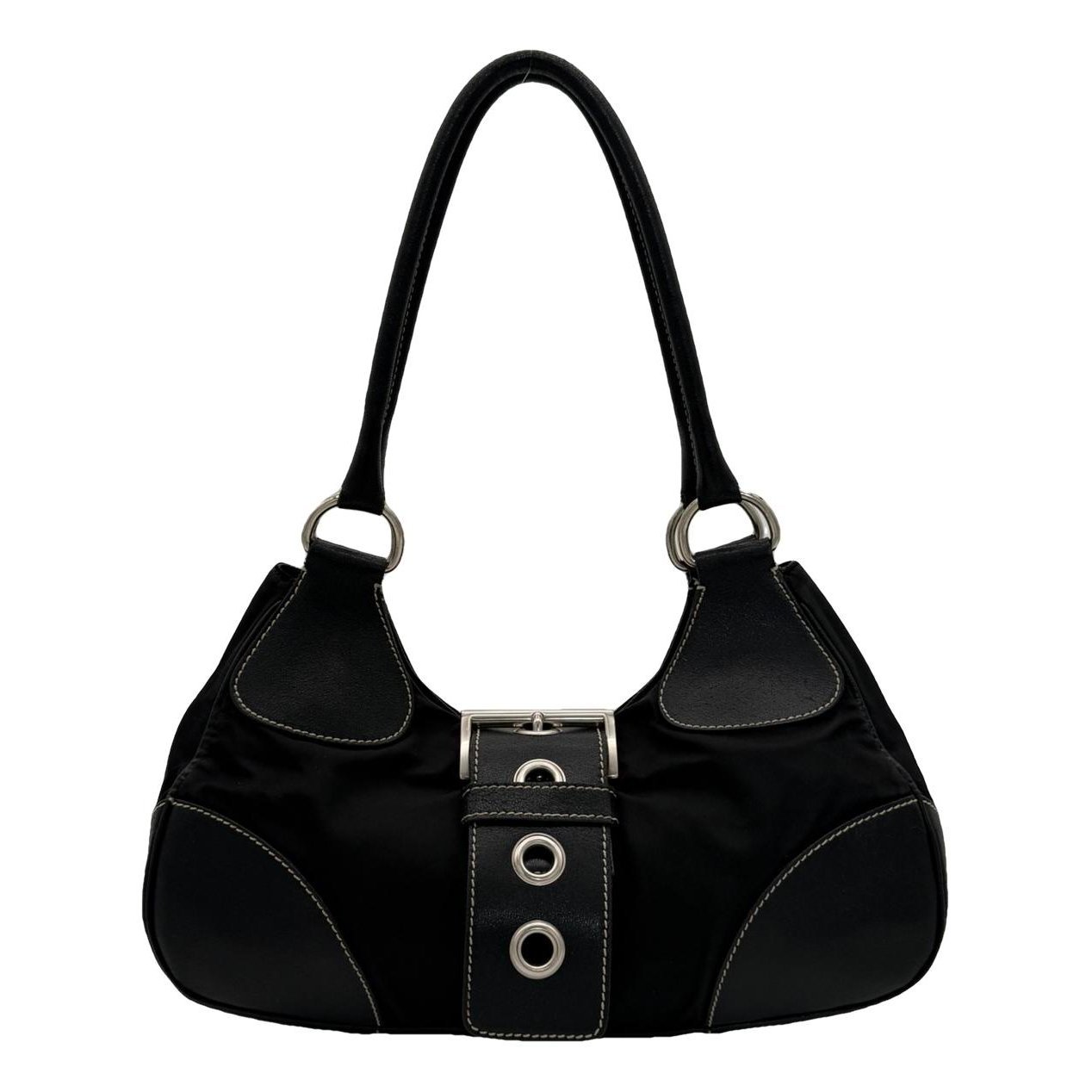 Moon leather handbag