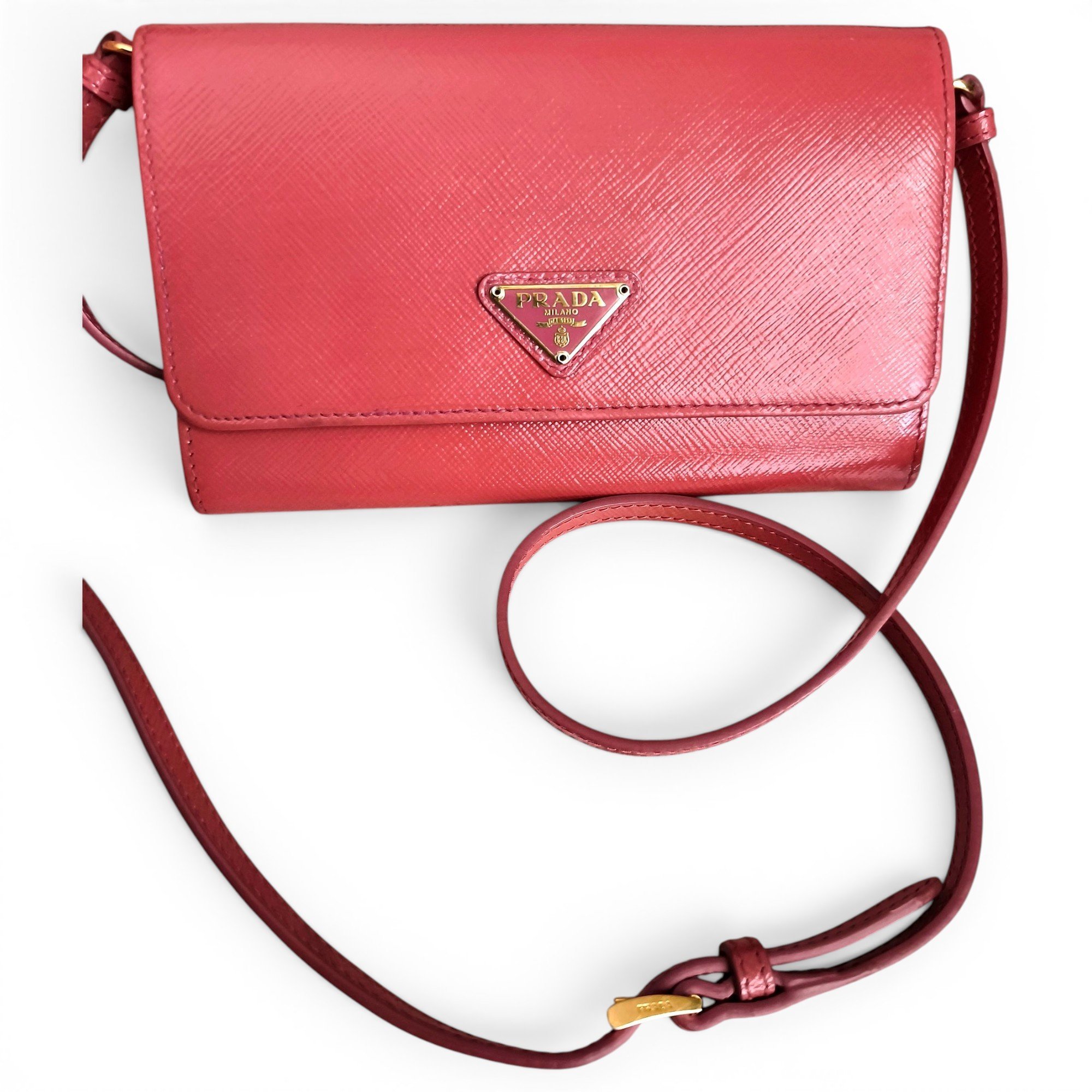 Leather crossbody bag