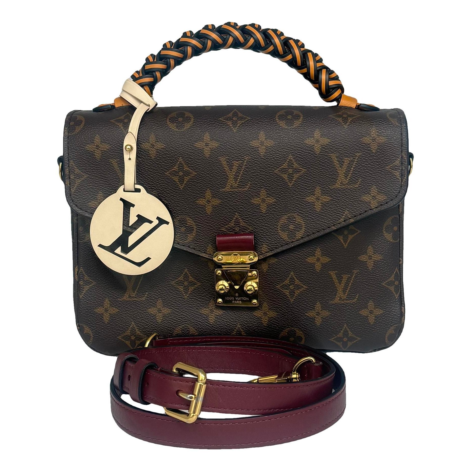Metis leather handbag