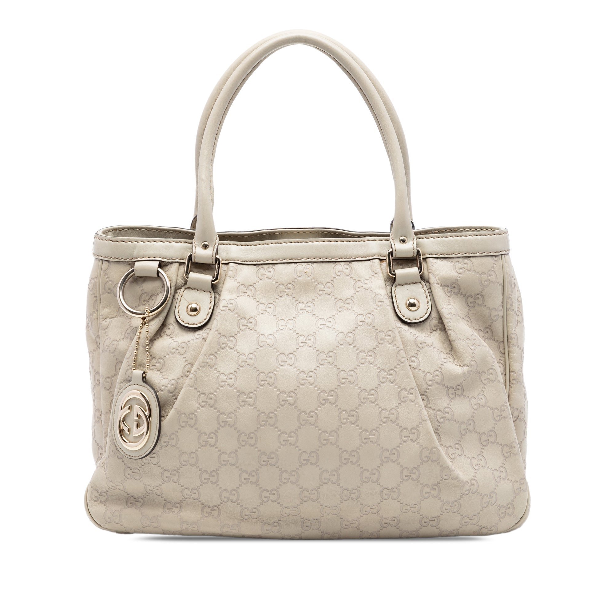 Leather tote