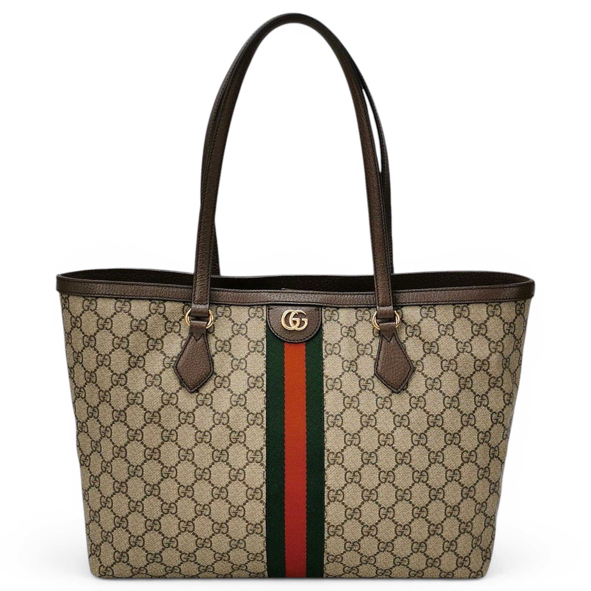 Ophidia Shopping leather tote