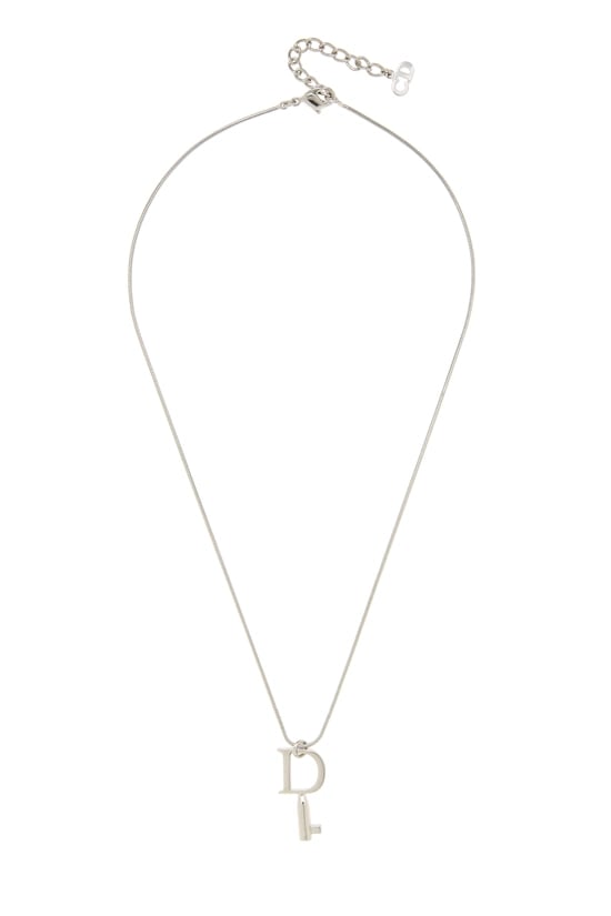 Silver Key Pendant Necklace