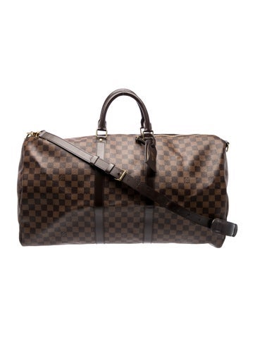 Damier Ebene Keepall Bandouliere 55