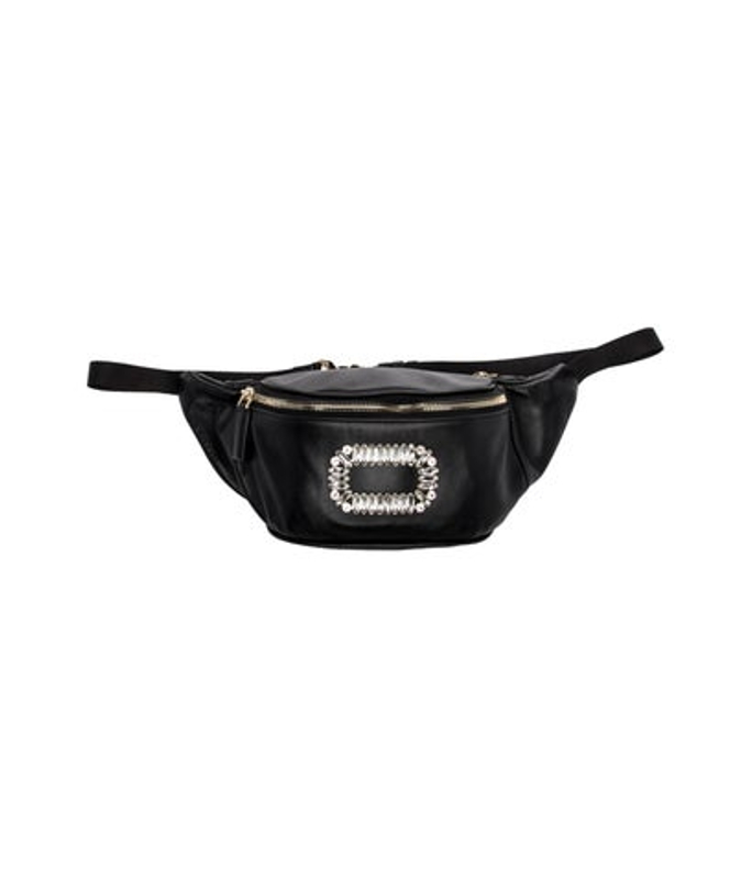 Roger Vivier Vivier Leather Belt Bag