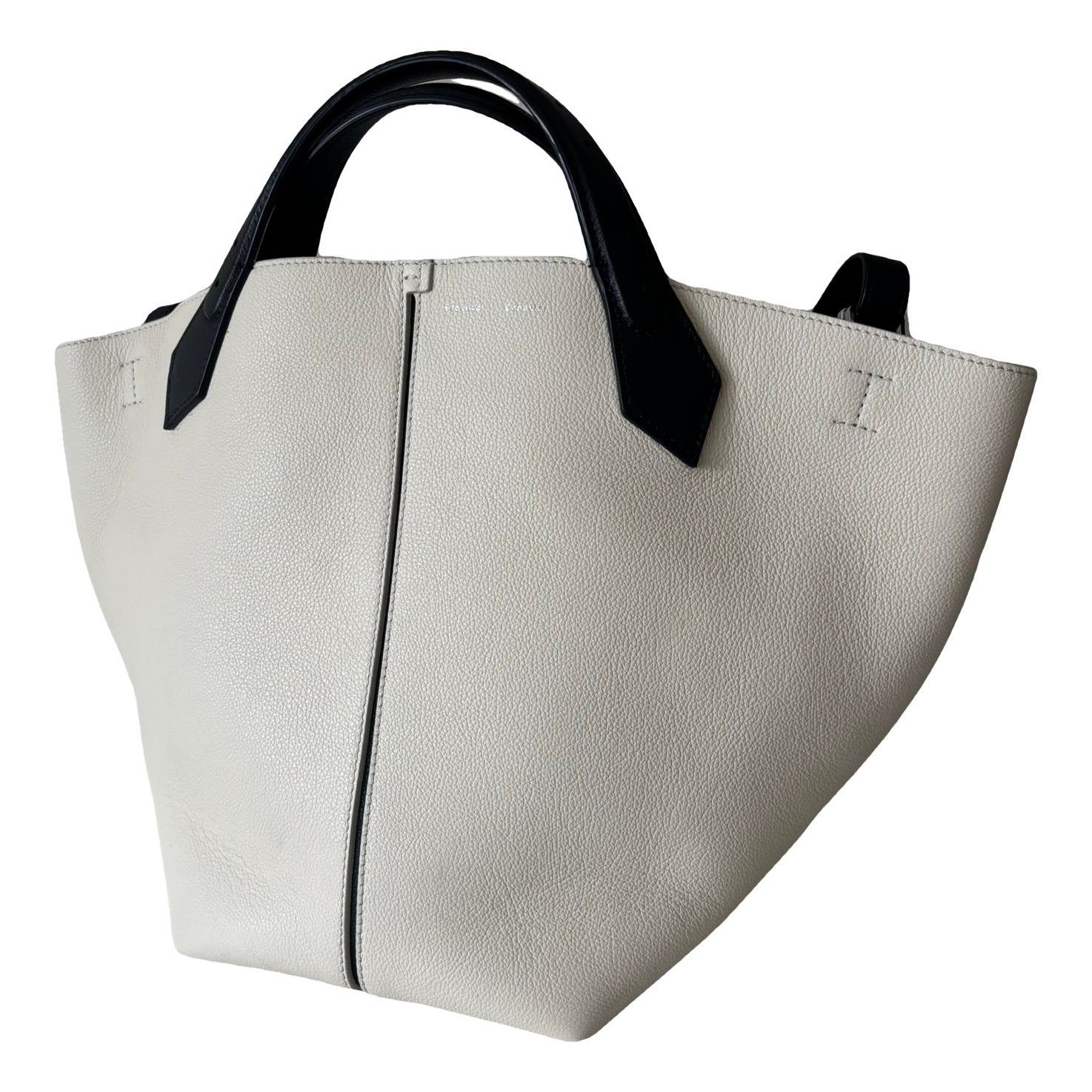 Leather tote