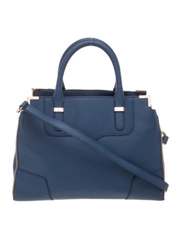 Saffiano Leather Top Handle Bag