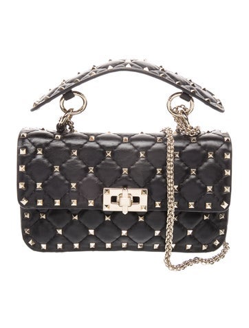 Quilted Rockstud Spike Small