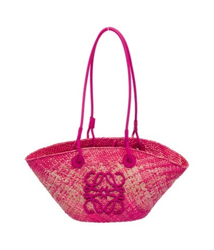 Loewe Raffia Basket Small