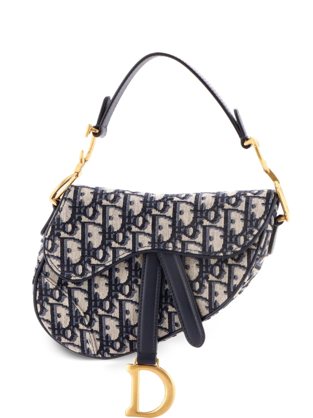 Saddle Handbag Oblique Canvas Mini shoulder bag