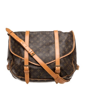 LV Monogram Saumur 43