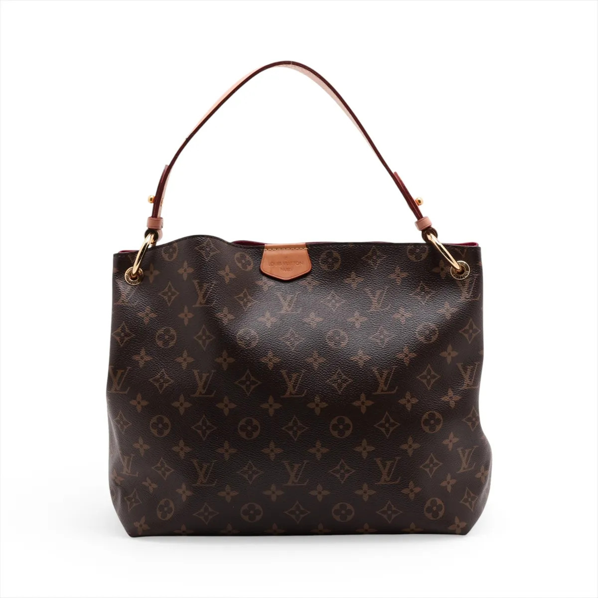 Louis Vuitton Monogram Graceful PM M43700 Brown There was an RFID response