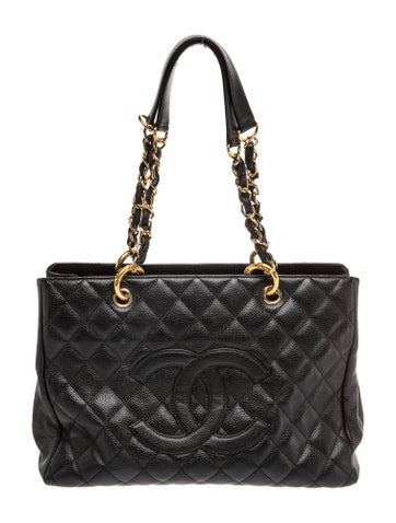 Quilted Caviar Grand Shopping Tote
