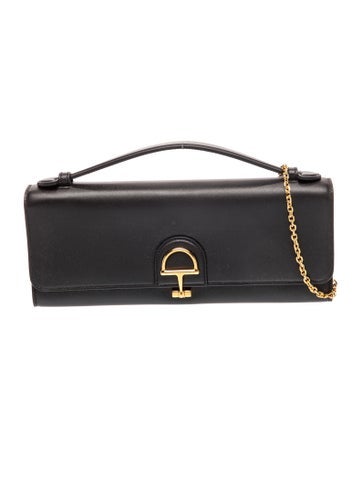 Gucci Horsebit Calfskin Horsebit 73 Chain Clutch