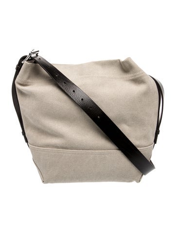 Lemaire Canvas Belted Tote Small