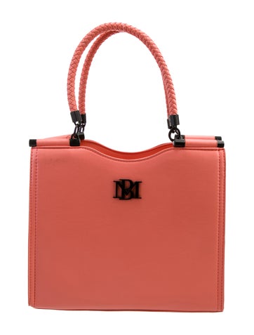 Badgley Mischka Leather Top Handle Bag