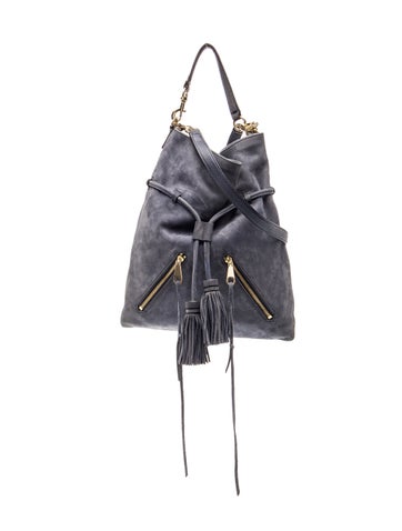 Suede Shoulder Bag