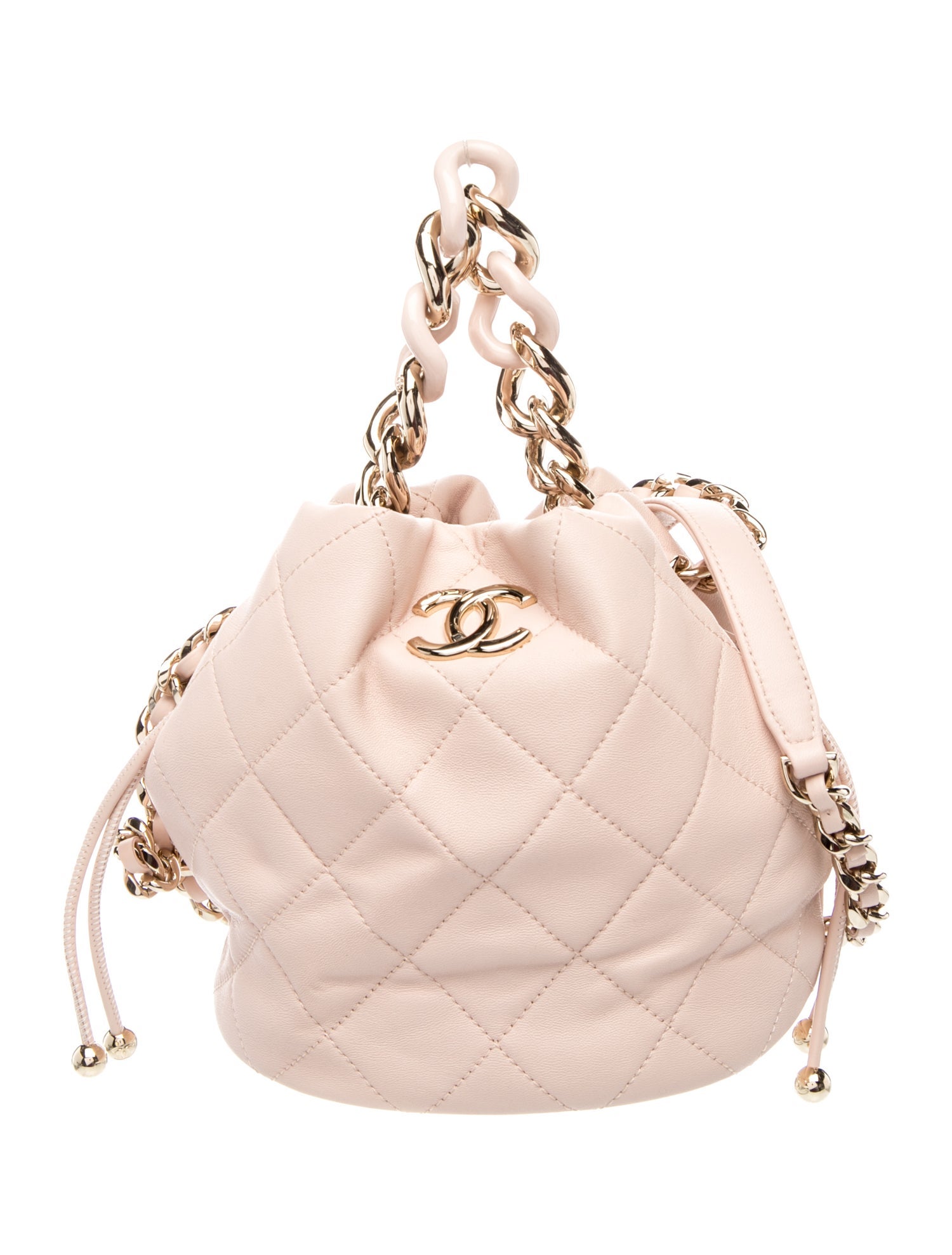 Elegant Chain Bucket Bag