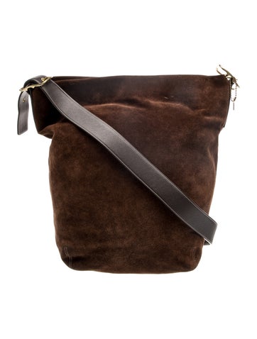 Suede Shoulder Bag