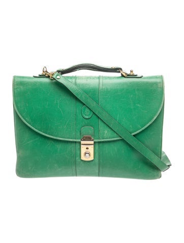 Mark Cross Leather Shoulder Bag