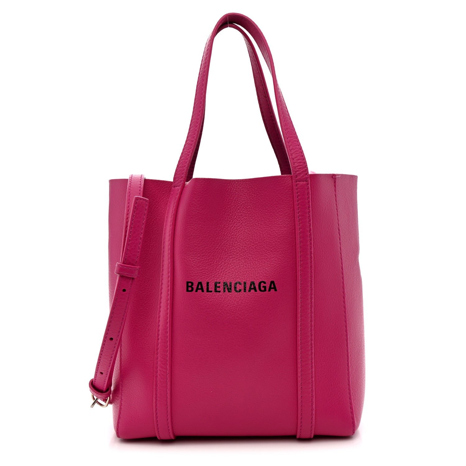 Balenciaga Balenciaga Calfskin XXS Everyday Tote Rose Magenta Black