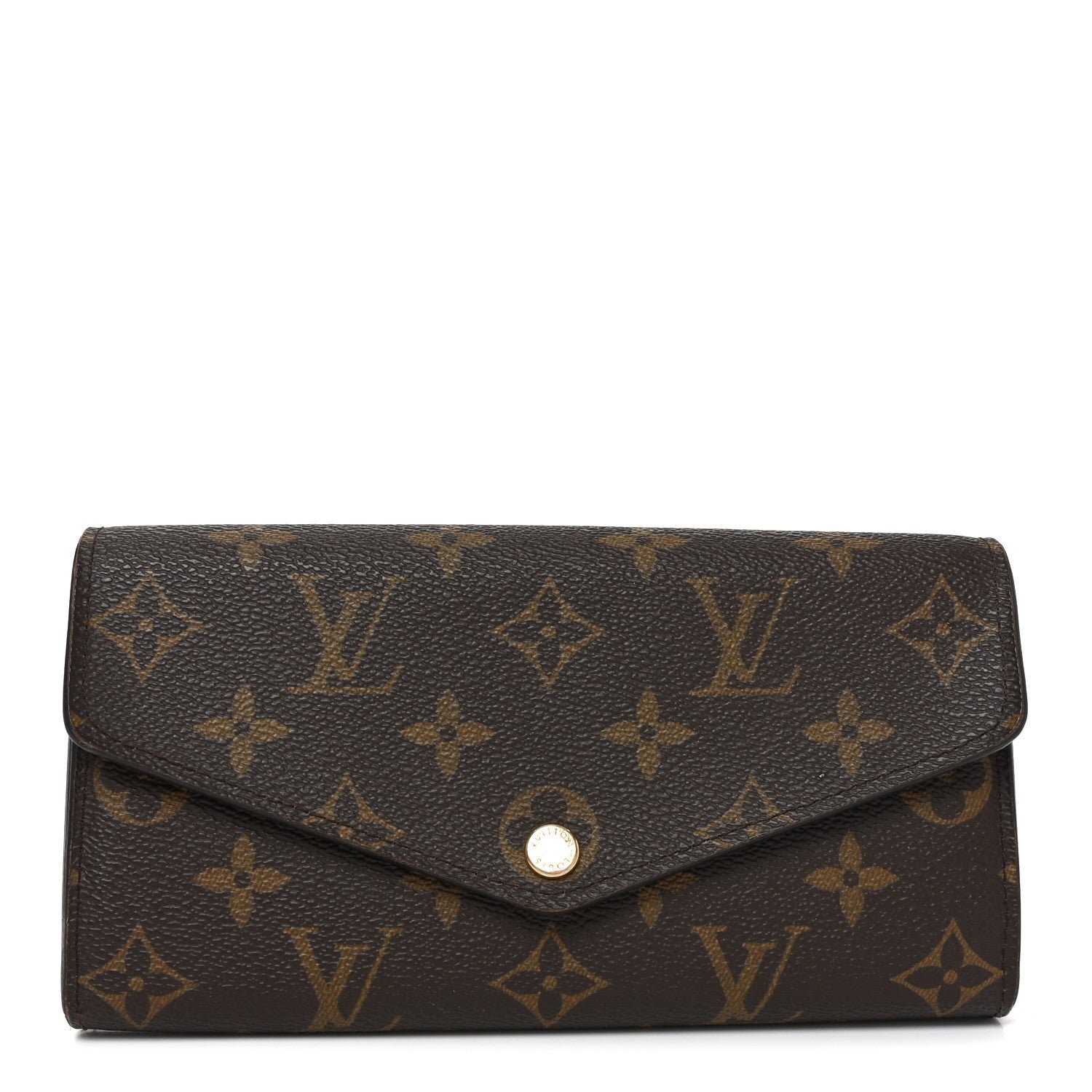 Louis Vuitton Monogram Sarah Wallet NM Coquelicot