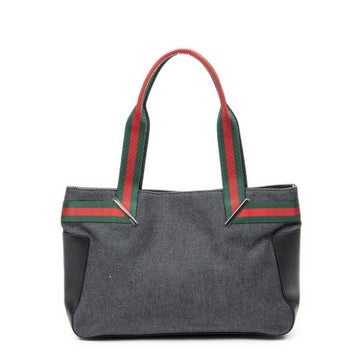 Canvas Web Shoulder Tote