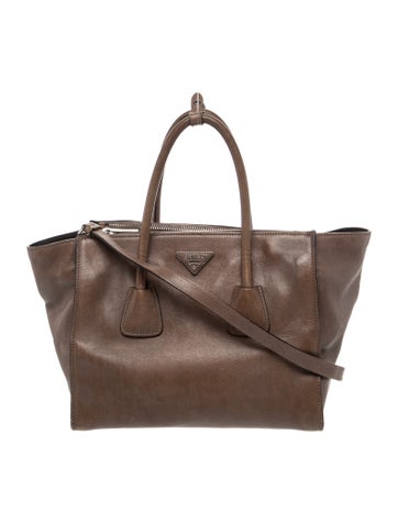 Enameled Metal Triangle Shoulder Bag