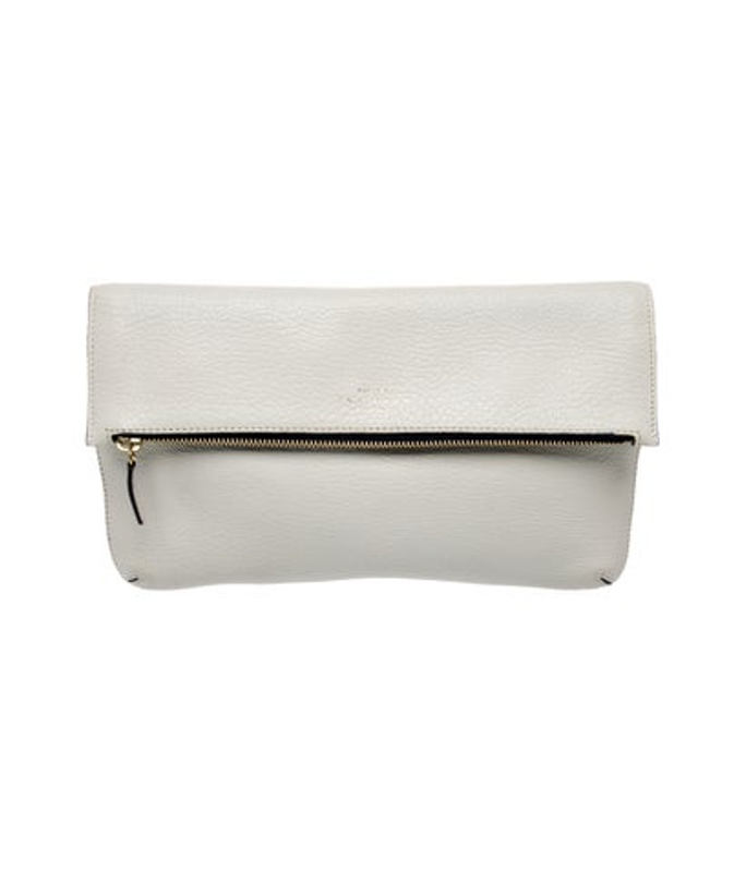 Smythson Leather Clutch