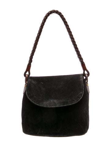Suede Shoulder Bag