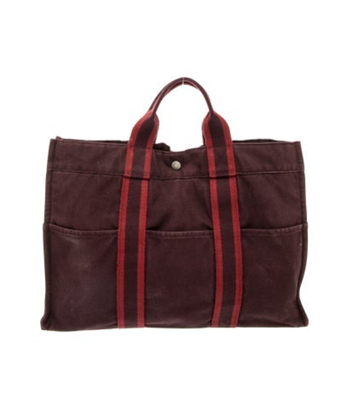 Hermes Toile Fourre Tout Gm
