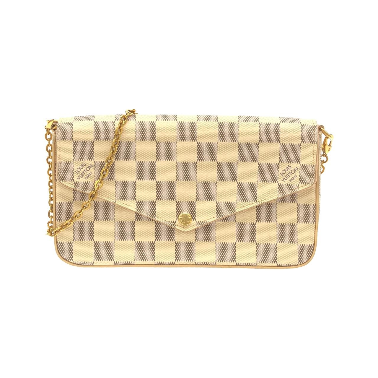 Louis Vuitton Damier Azur Pochette Felicie N63106 Shoulder Bag