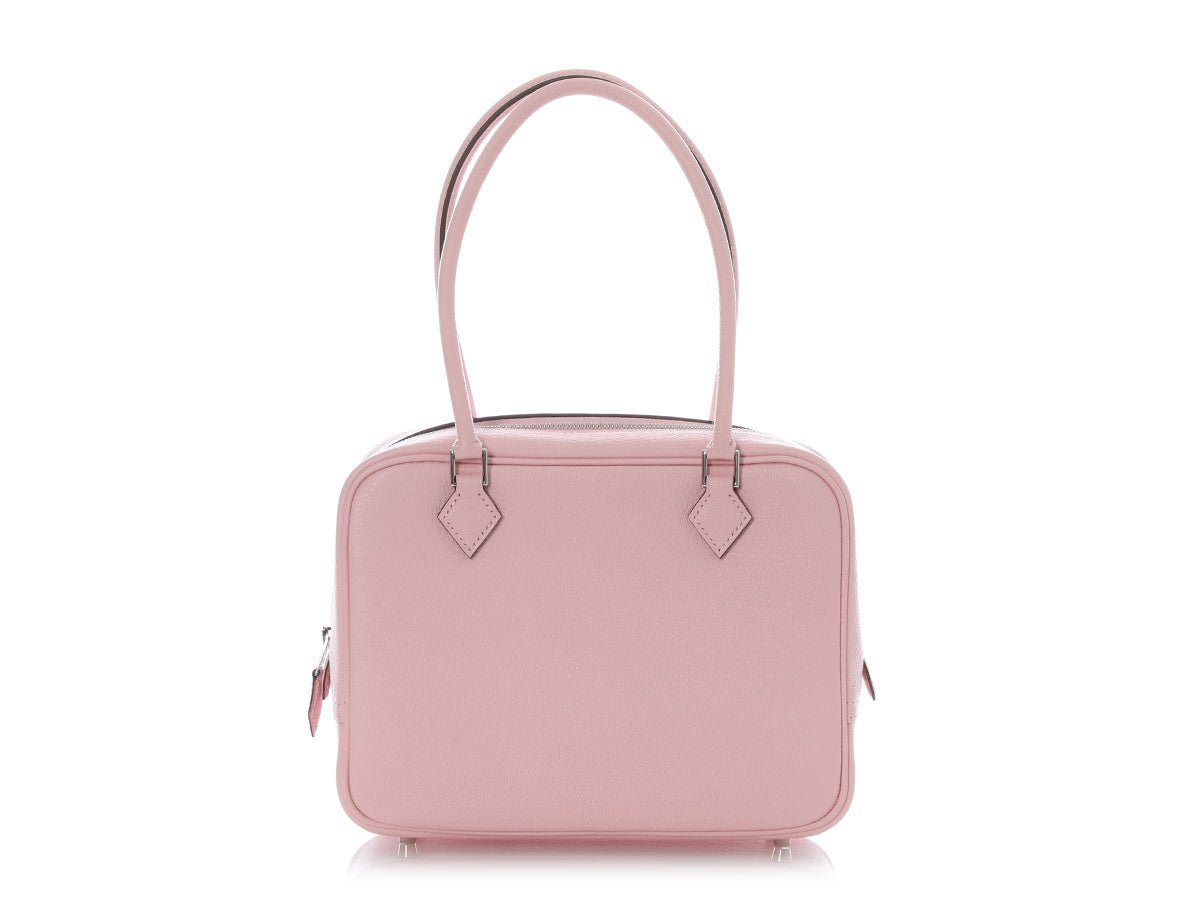 Hermès Mini Rose Sakura Chèvre Plume