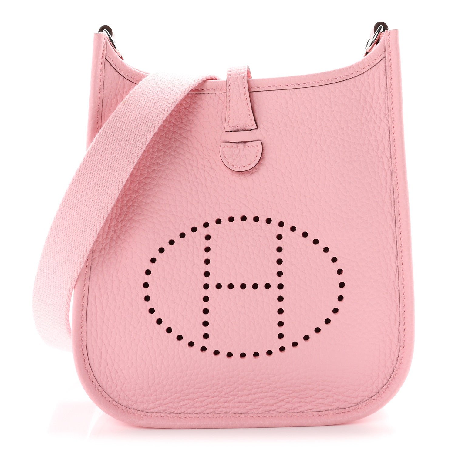 Hermes Taurillon Clemence Evelyne TPM Rose Sakura