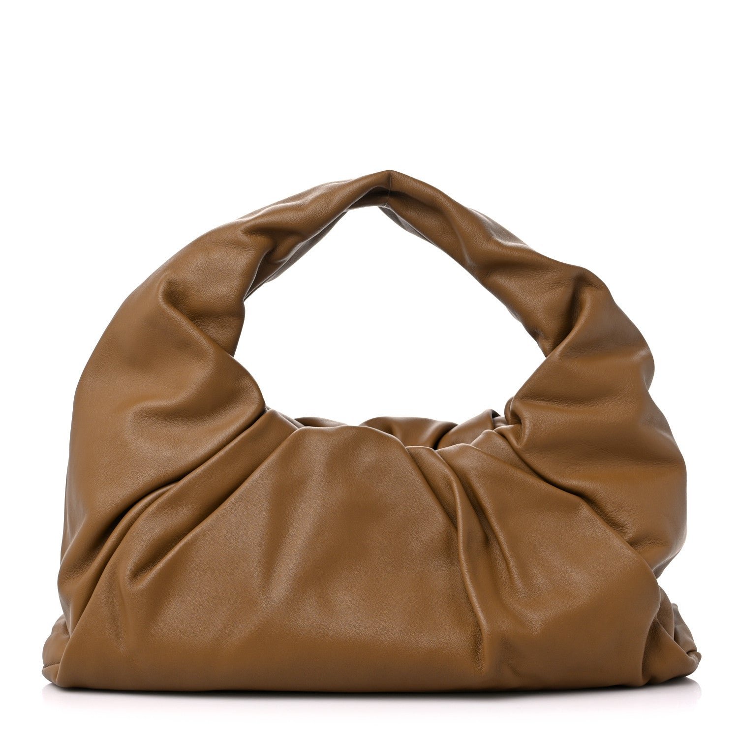 Bottega Veneta Smooth Butter Calfskin Medium The Shoulder Pouch Moutarde