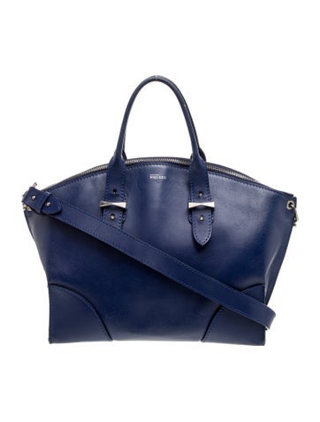 Alexander McQueen Leather Top Handle Bag