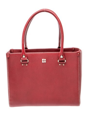 Leather Top Handle Bag