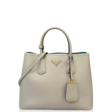 Saffiano Lux Leather Tote Large