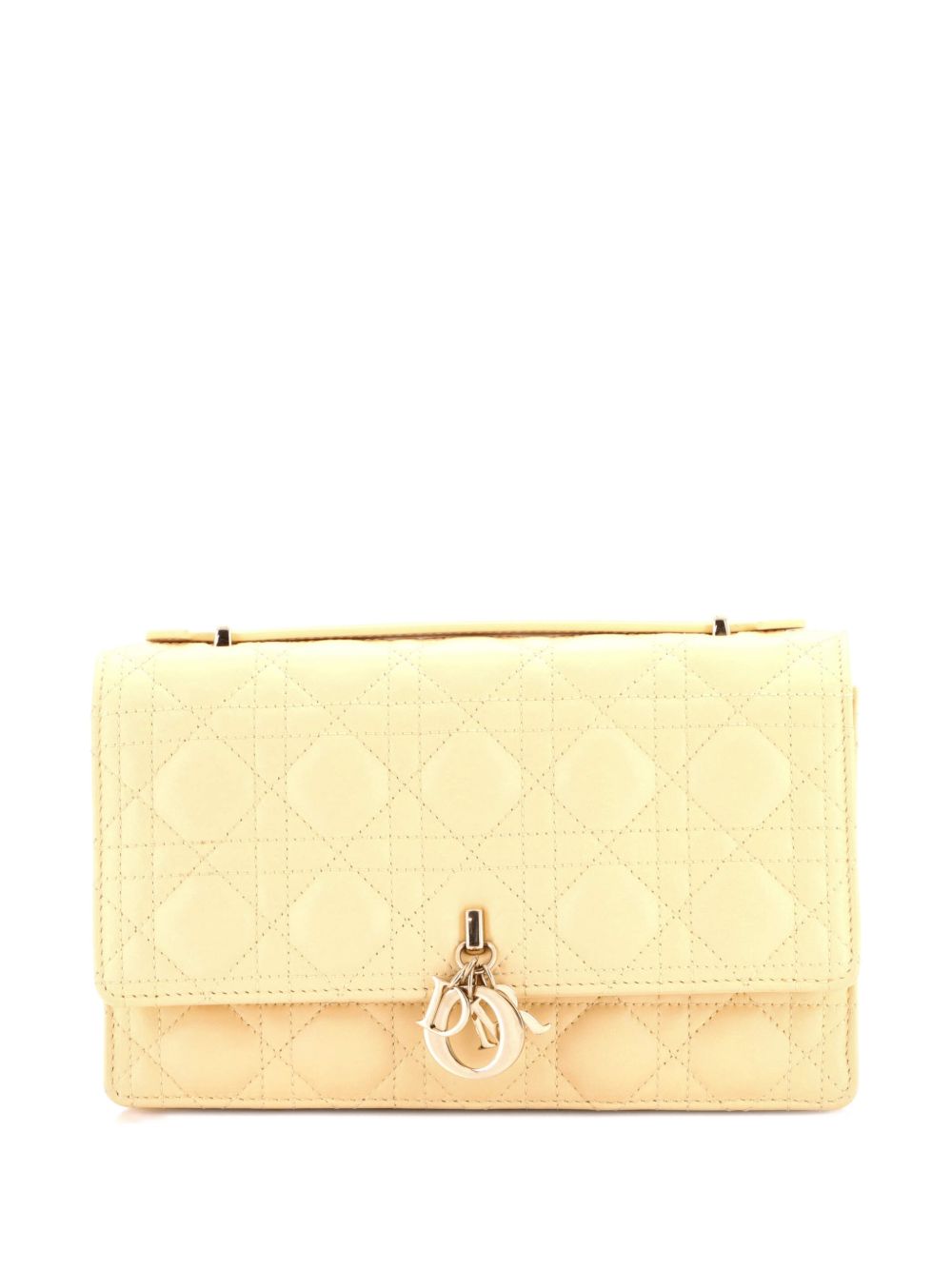 My Dior Top Handle Flap Bag Cannage Quilt Lambskin Small crossbody bag