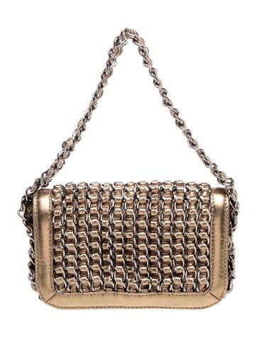 Mini Triple Chain Flap Bag