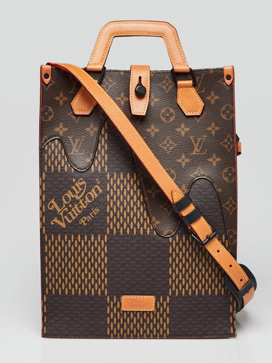 Louis Vuitton X Nigo Limited Edition Giant Damier Monogram Canvas Mini Tote Bag