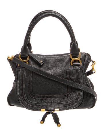 Leather Marcie Shoulder Bag