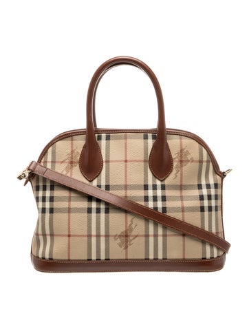 Nova Check Top Handle Bag