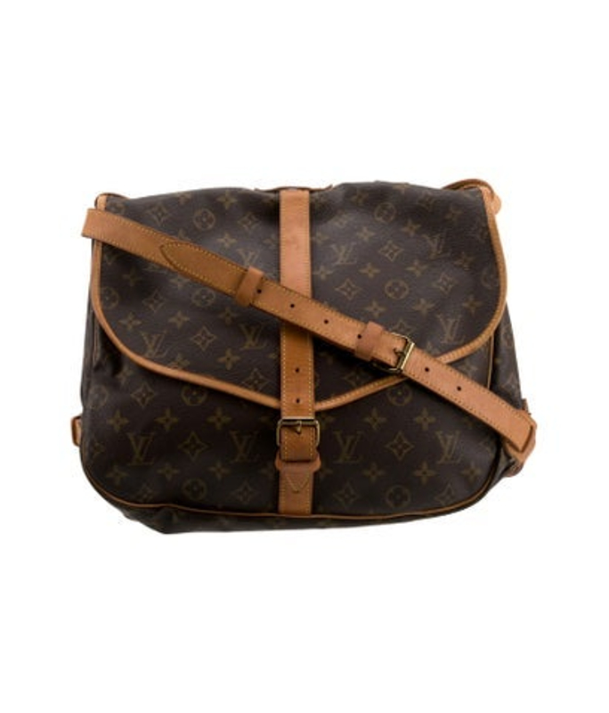 Louis Vuitton Vuitton Lv Monogram Saumur Gm Vintage